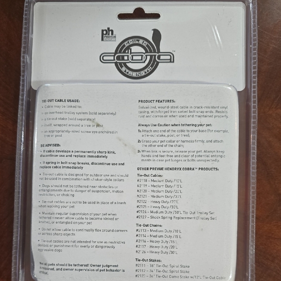 Petmate Red Tie-Out Trolley Set for Dogs - Picture 2 of 2